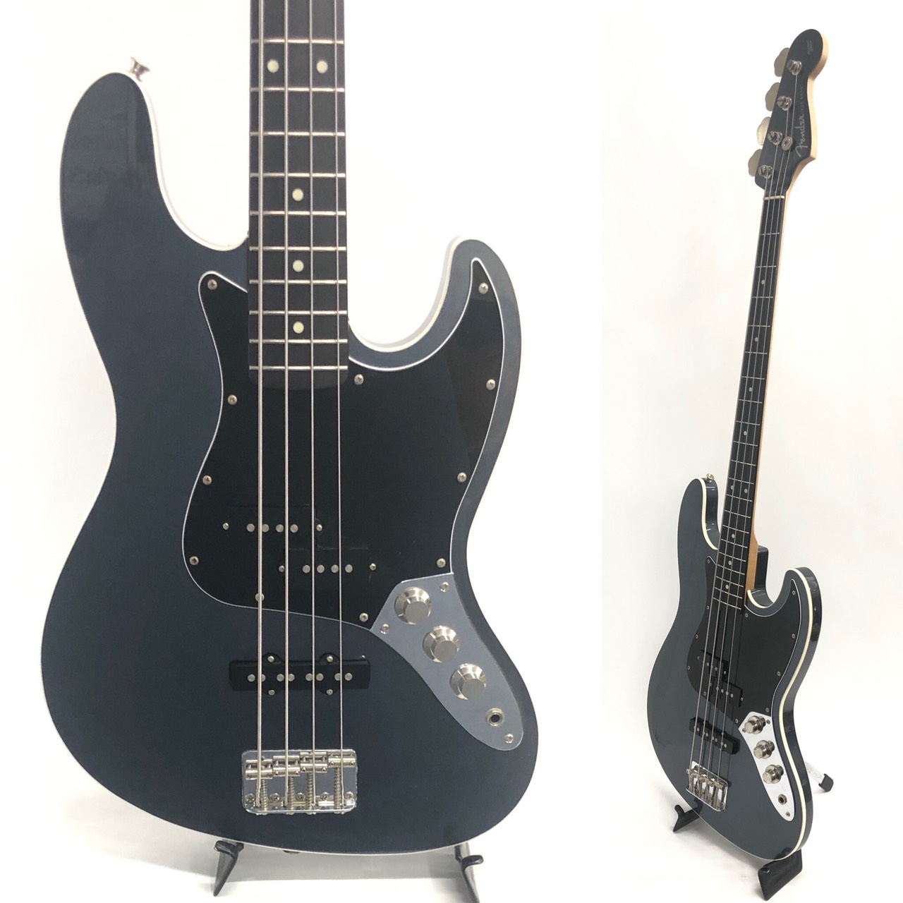 Fender Japan Exclusive Aerodyne Jazz Bass Gun Metal Blue 2016 買取 