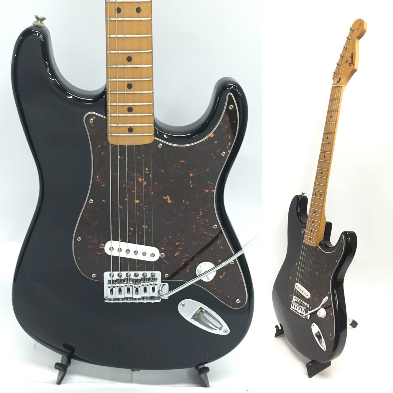 Fender Mexico Squier Series Stratocaster Black 1PU Mod. 1994年製 ＃デジマート  ＃チバカン楽器 ＃中古楽器 ＃楽器買取 ＃宅配買取 ＃出張買取 - 楽器高価買取専門店 高く売るならチバカン楽器 千葉県 江戸川区 葛飾区 江東区  墨田区