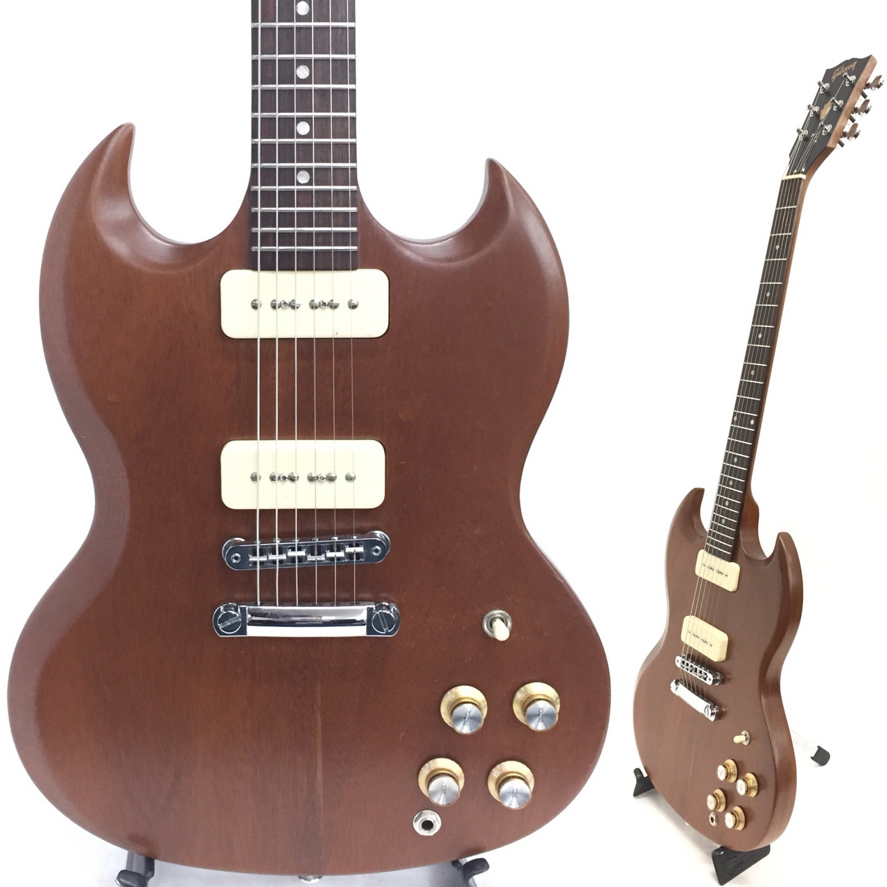 Gibson SG Naked 2016 Limited Run Walnut Satin 買取ました