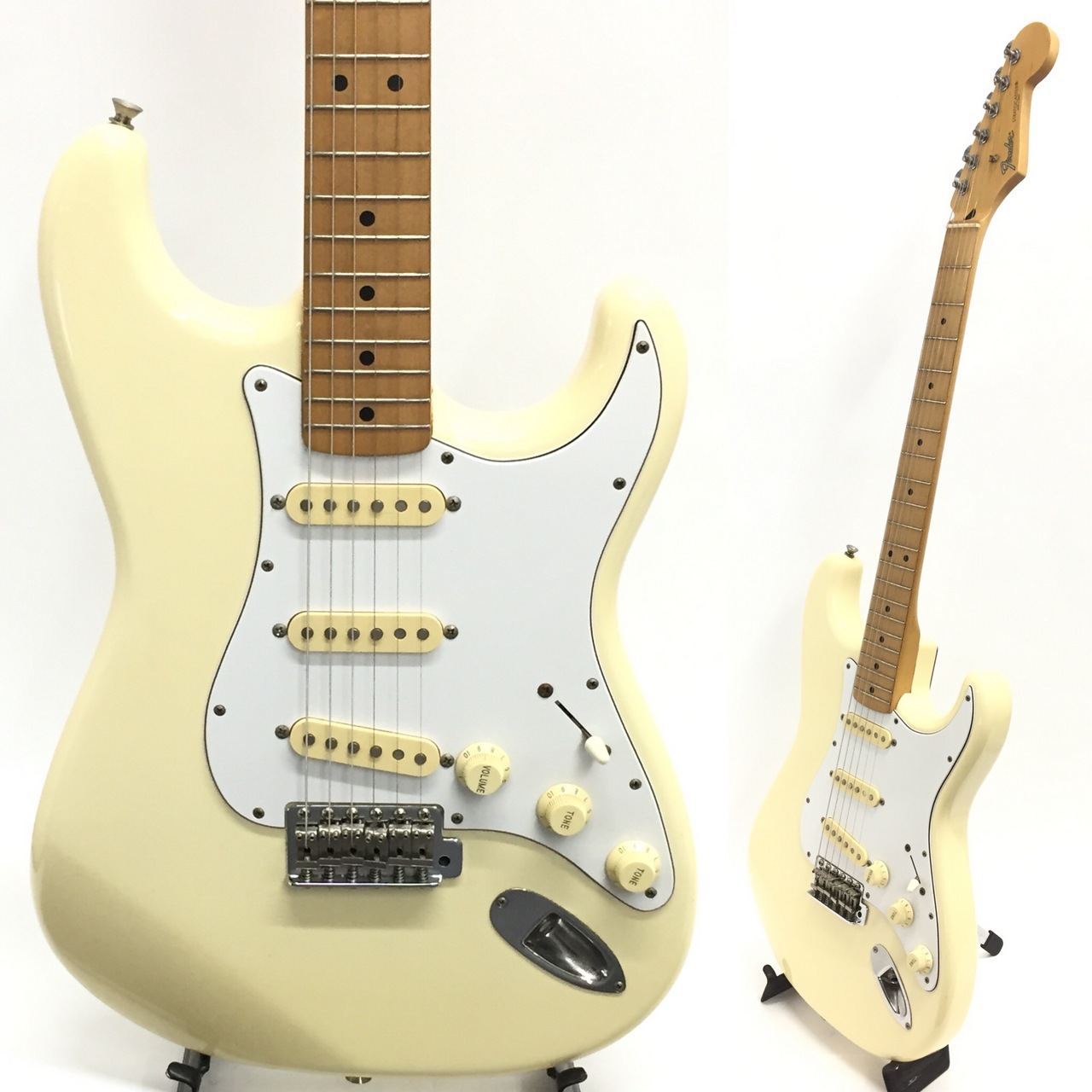 Fender Japan J-STANDARD Series ST-STD Vintage White 2007～2010年製 