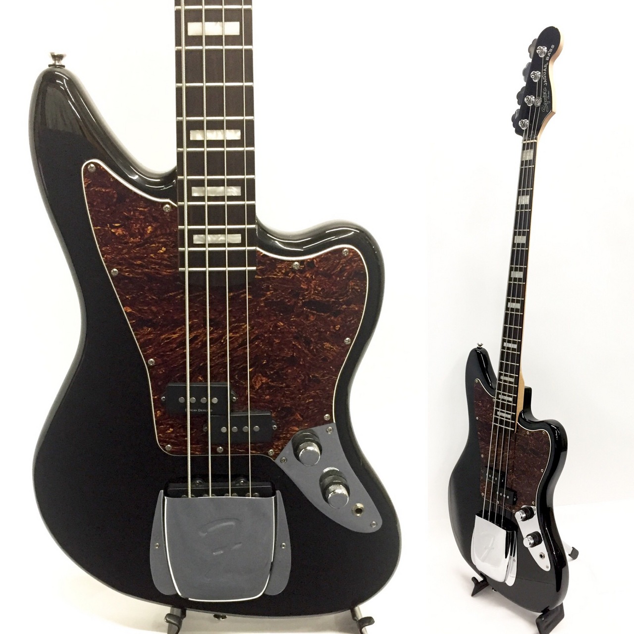 Squier by Fender Vintage Modified Jaguar Bass Matching Head