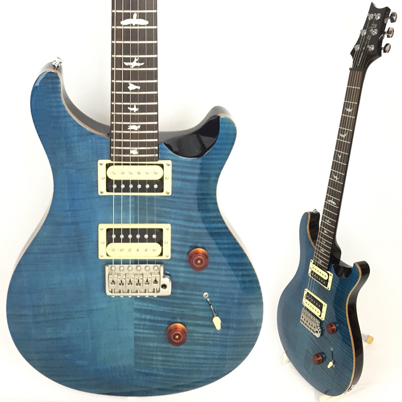 モール通販安い  ケース付き Custom24 SE PRS Smith Reed Paul エレキギター
