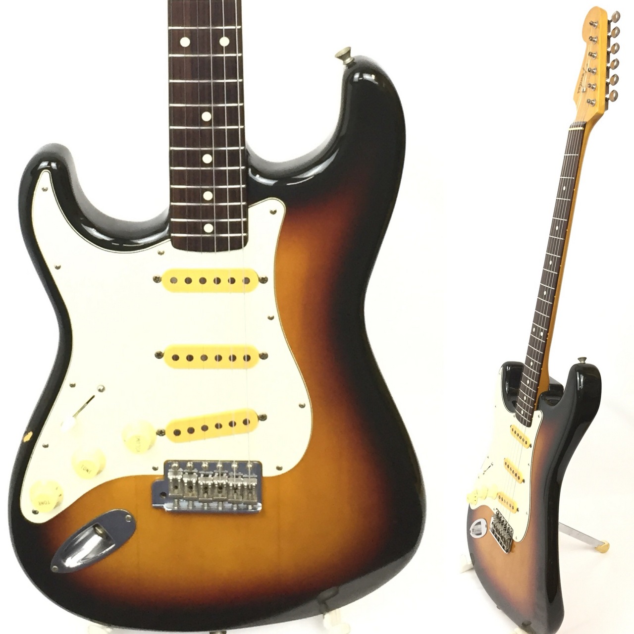 希少 Fender ストラトキャスター ST62-65L OLB 左利き - ギター