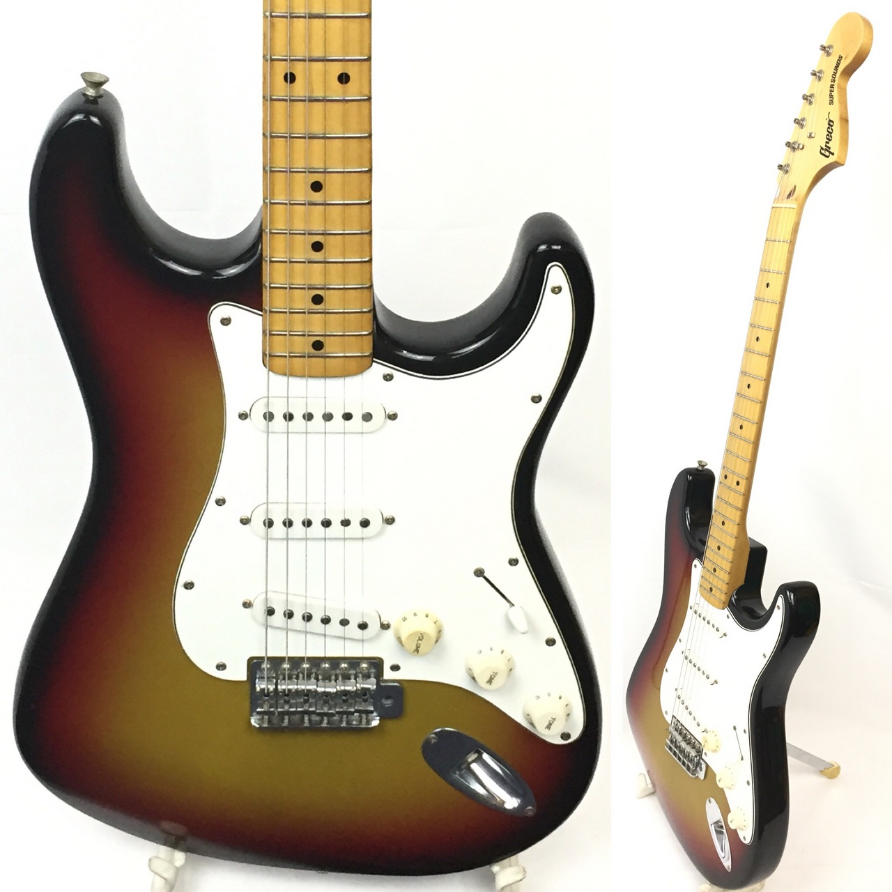 定価販売 グレコgreco70年代スーパーサウンドstrat ボディー オール