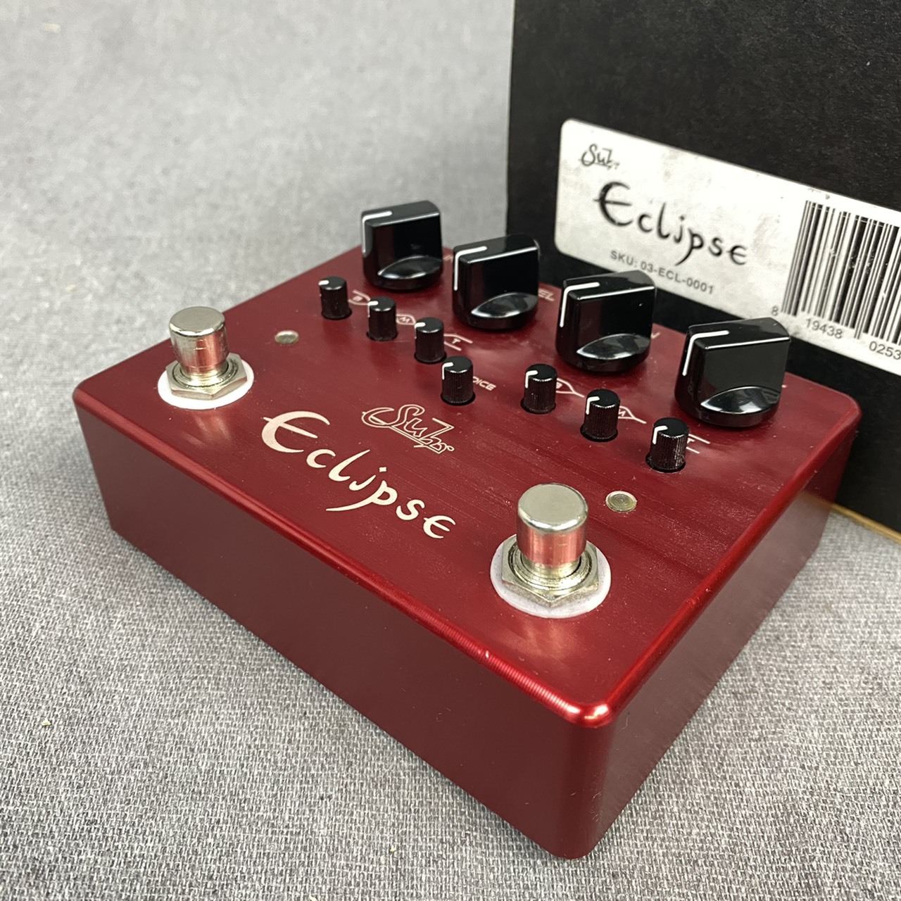 シルバー金具 【美品】Suhr Eclipse 2チャンネルオーバードライブ