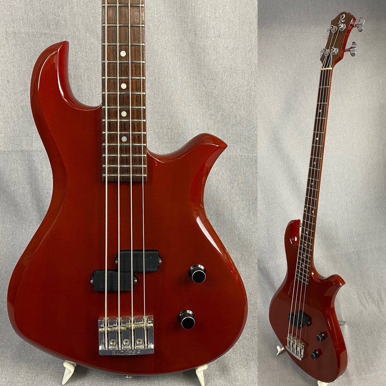 B.C.Rich Eagle Bass Custom Order Model See-Through Red 1981～1982 