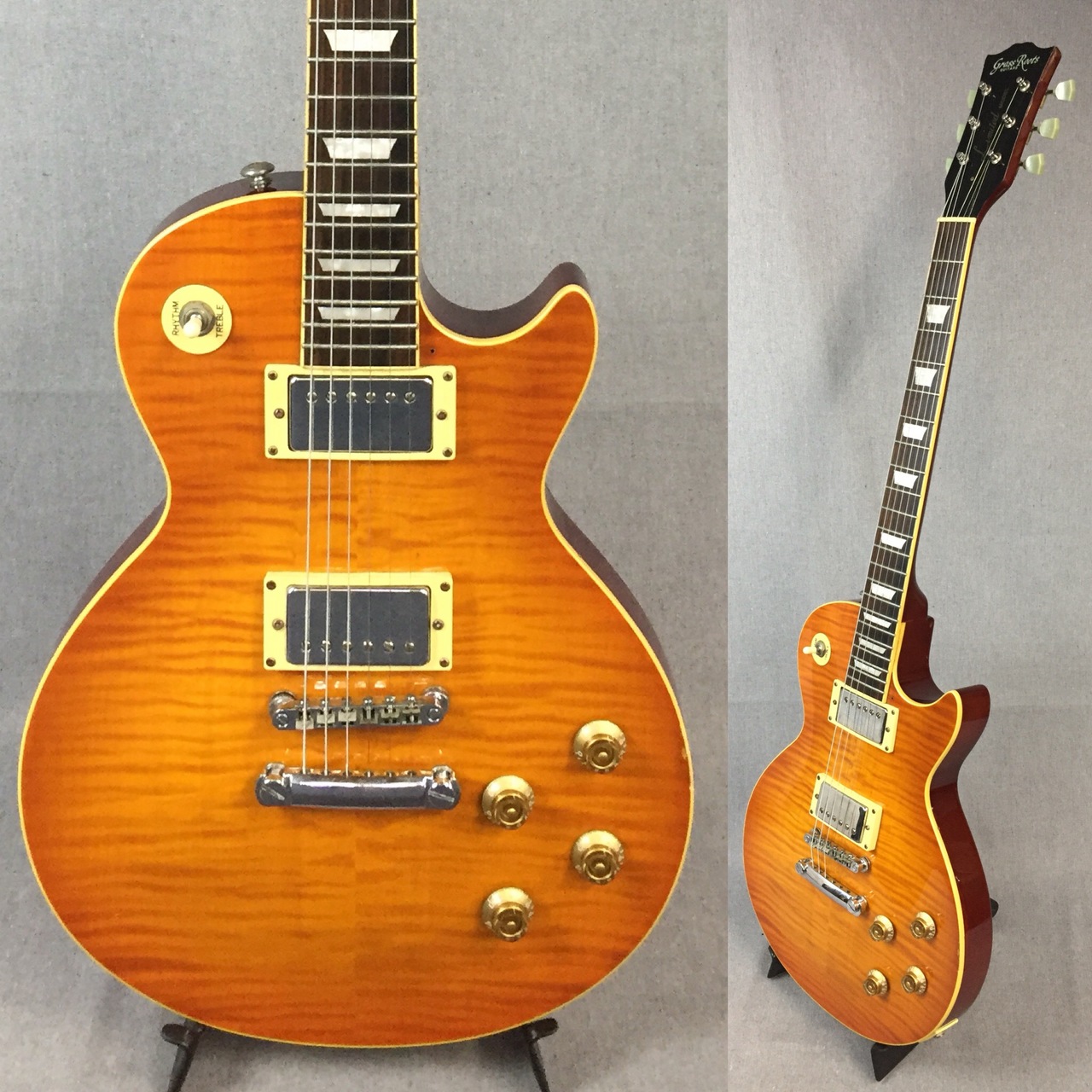 GrassRoots G-LP-60S Honey Sunburst 買取ました！￥29800で販売 ...