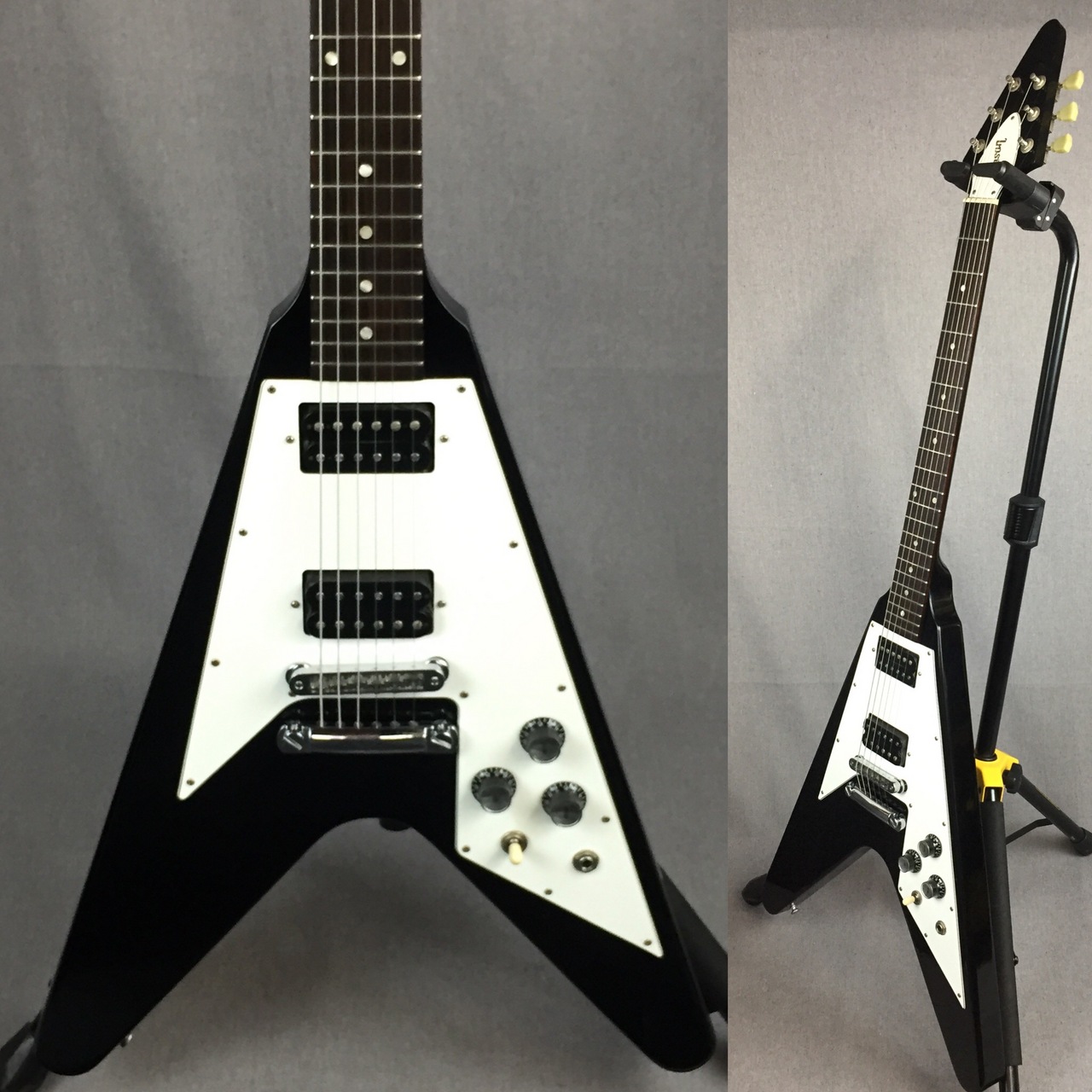 Gibson Flying V'67 Ebony 2006年製買取ました！￥128000で販売