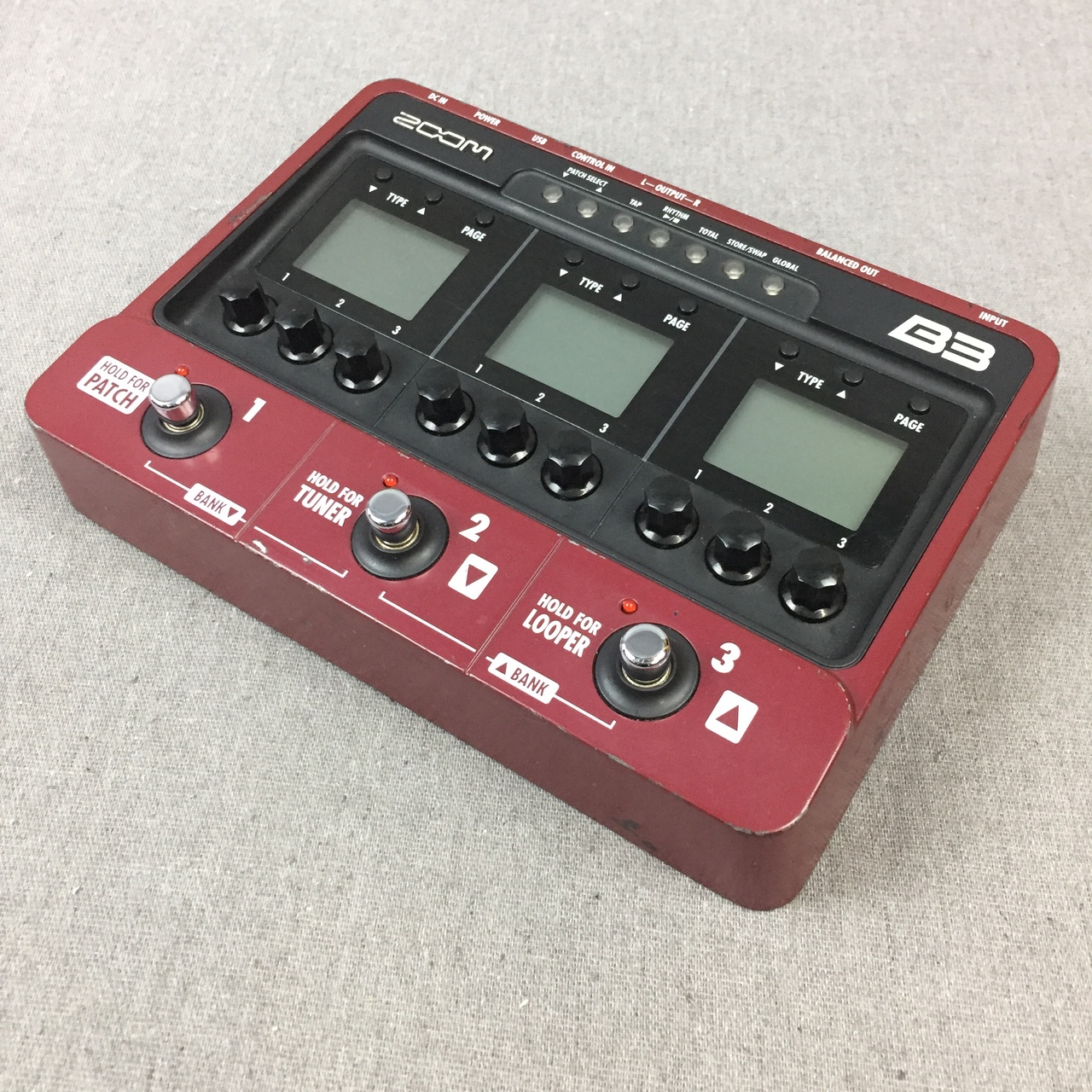 品】Zoom B3 ベースエフェクター 【公式通販】