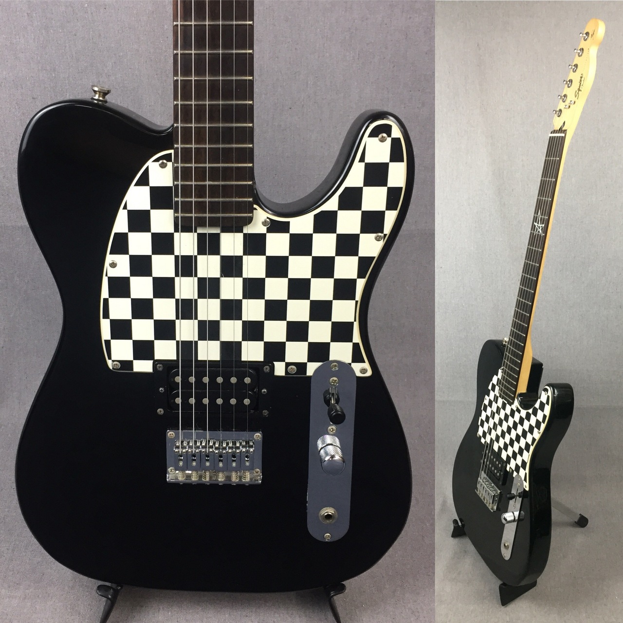 好評★Squier/Fender★Avril Lavine Model Telecaster Black 2007年製 スクワイア★ フェンダー