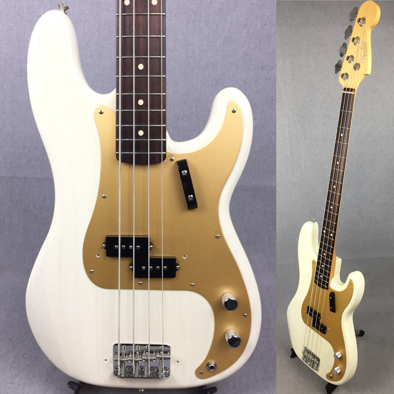 Fender Custom Shop 1959 Precision Bass NOS White Blonde  2006年製買取ました！デジマートにて￥398000で販売中！#チバカン楽器 #楽器マイスター #guitarrepair #リペア #中古楽器  #guitar #bass #販売中 #ギター #ベース #出張買取 #楽器 #試奏 #楽器買取 #宅配買取 ...