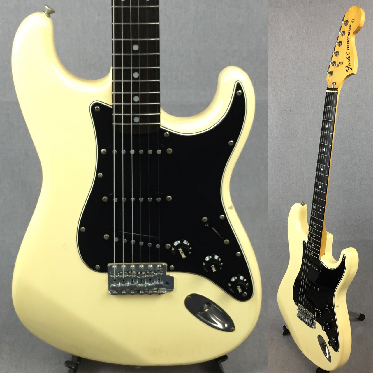 穴は現在のペグの物だけですFENDER JAPAN ST-72 ストラトキャスター