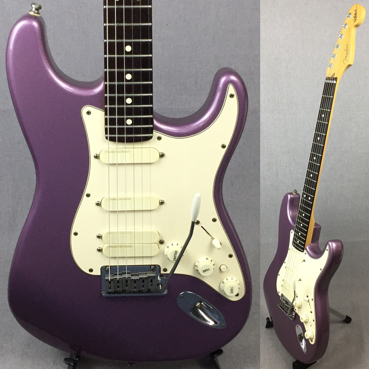 Fender Jeff Beck Stratocaster Lace Sensor Pickups SSH Midnight Purple  1998年製 買取ました デジマートにて￥348,000で販売中 - 楽器高価買取専門店 高く売るならチバカン楽器 千葉県 江戸川区 葛飾区 江東区  墨田区