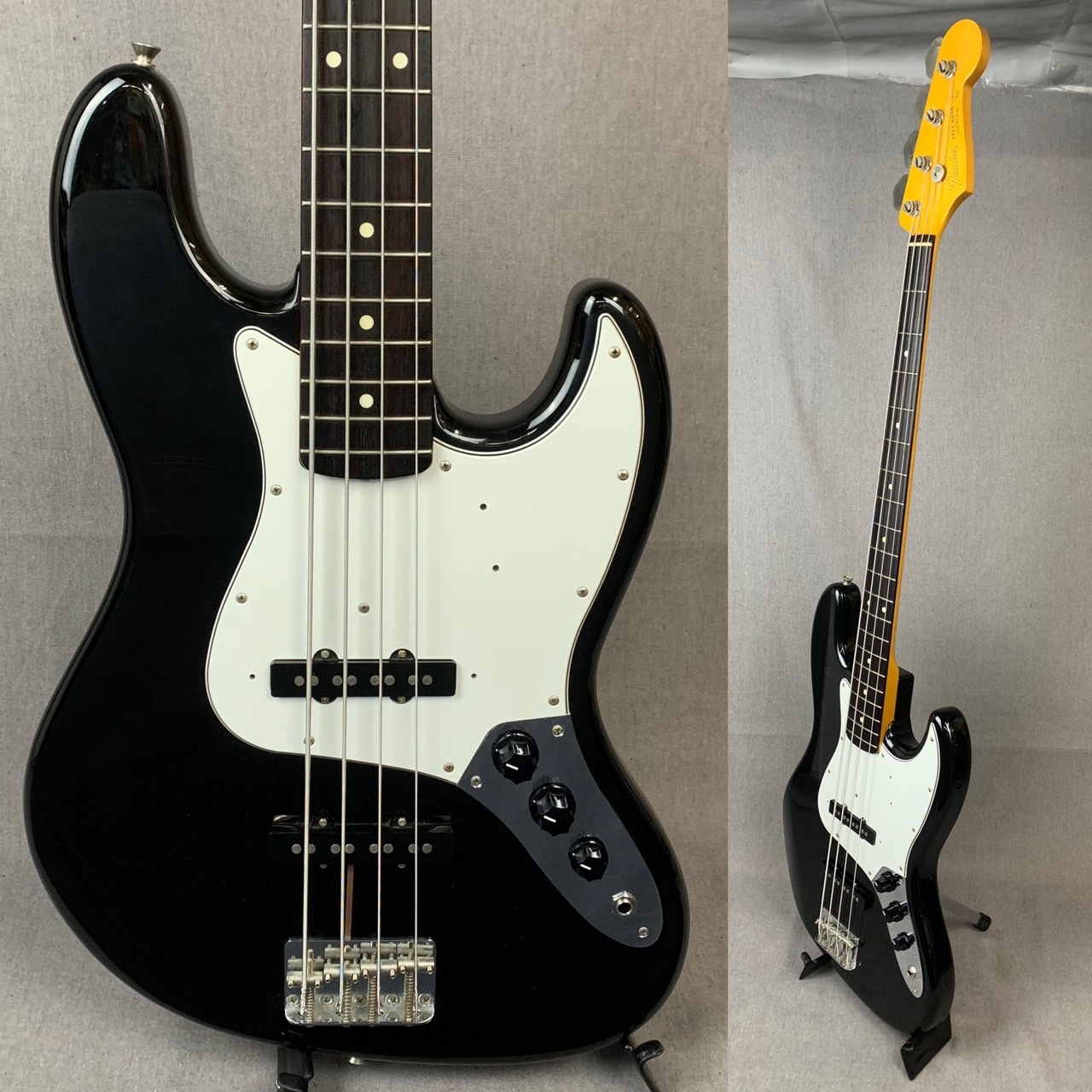 Fender Japan Jazz Bass JB 62上位モデル 希少黒bpz - ベース