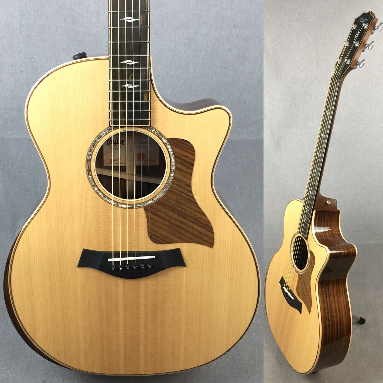 Taylor 814ce DLX V-Class 2019年製 買取ました デジマートにて