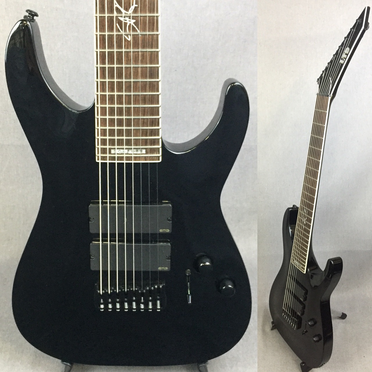 LTD SC-608B Stephen Carpenter Signature Model 8弦ギター 買取ました  