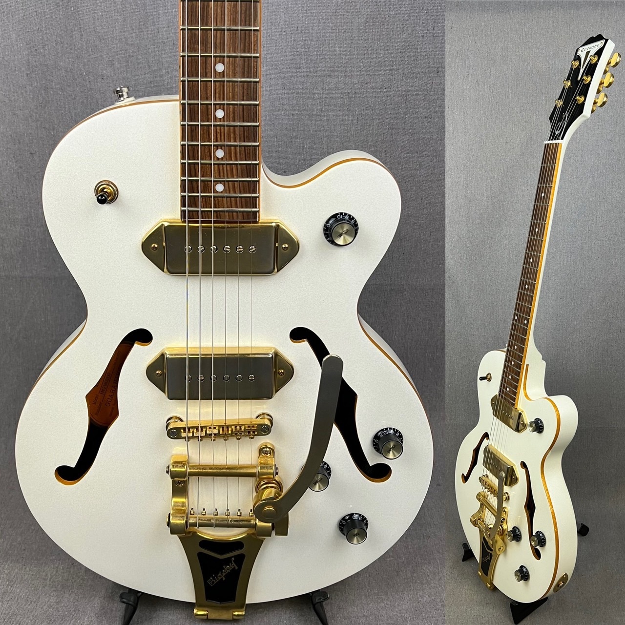 Epiphone CUSTOM SHOP LIMITED EDITION Wildkat Royale PearlWhite