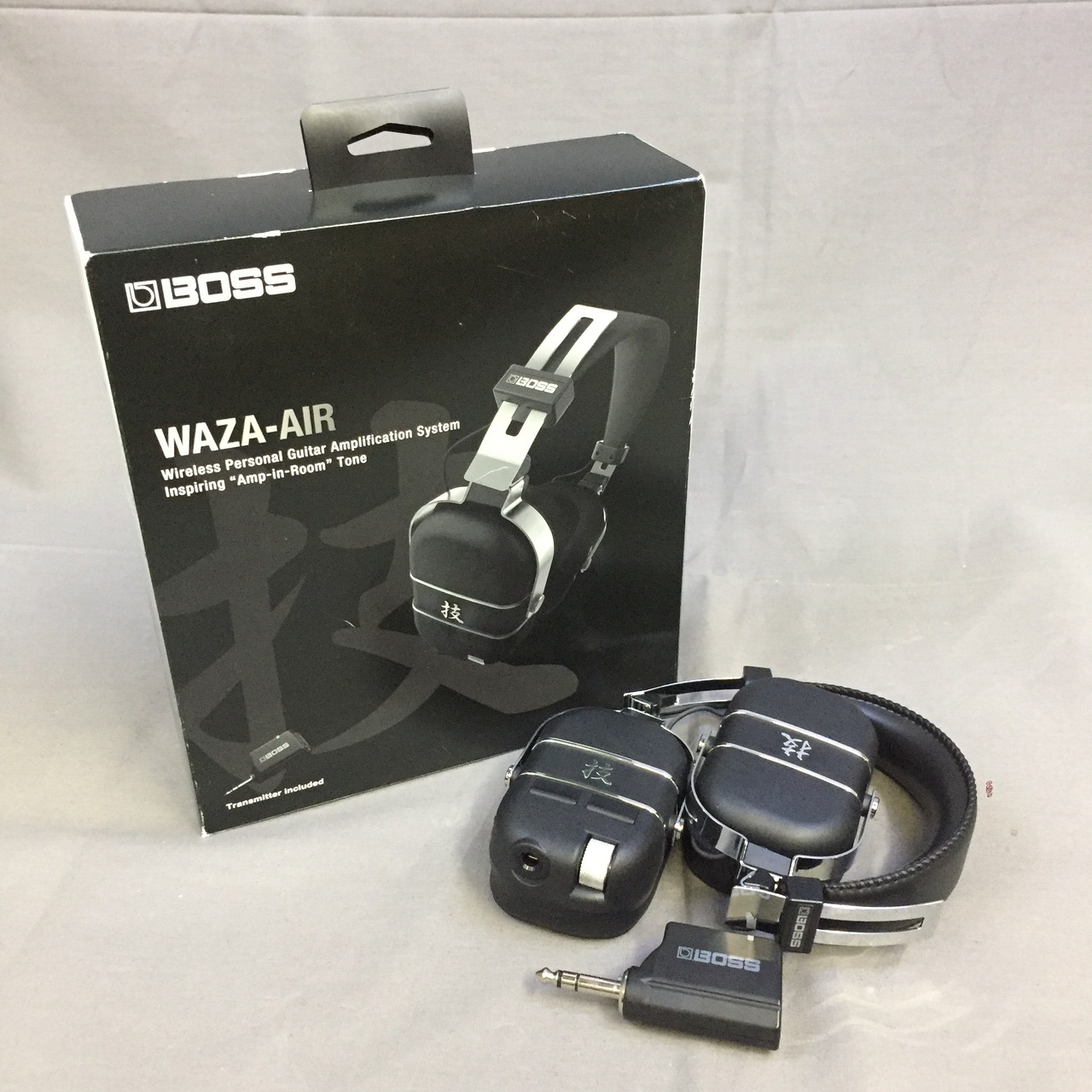 極美品！ボス BOSS ワイヤレスベースヘッドホンシステム WAZA-AIR-B