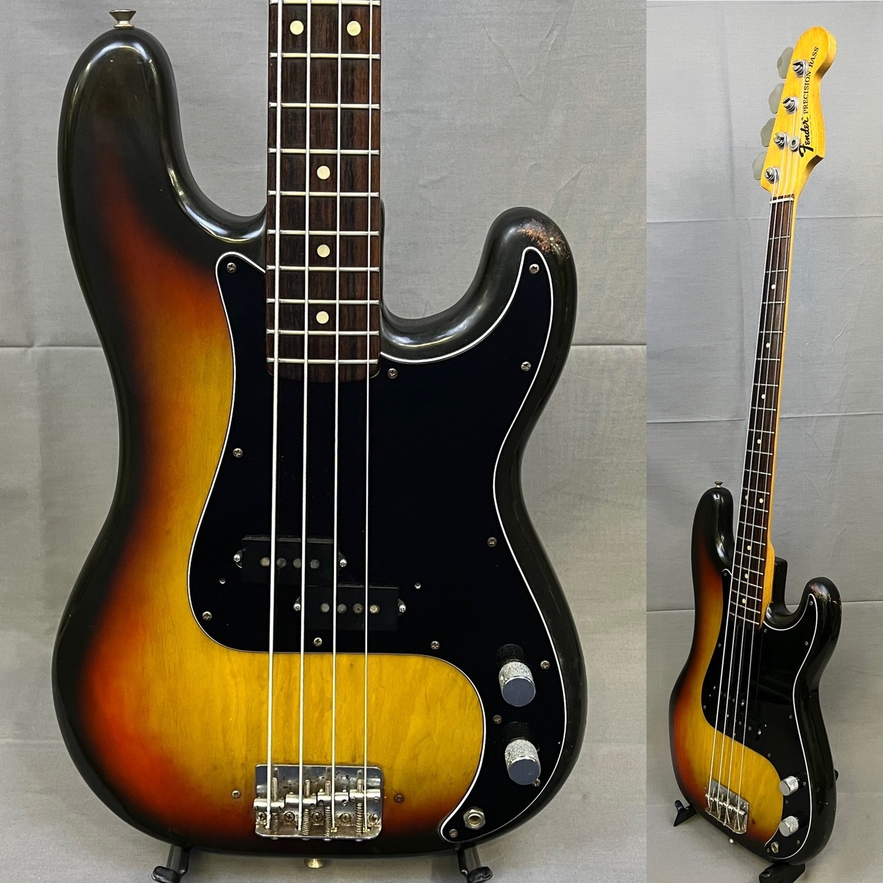 Fender 1975 Presicion Bass 3TS S/N:596363 買取ました