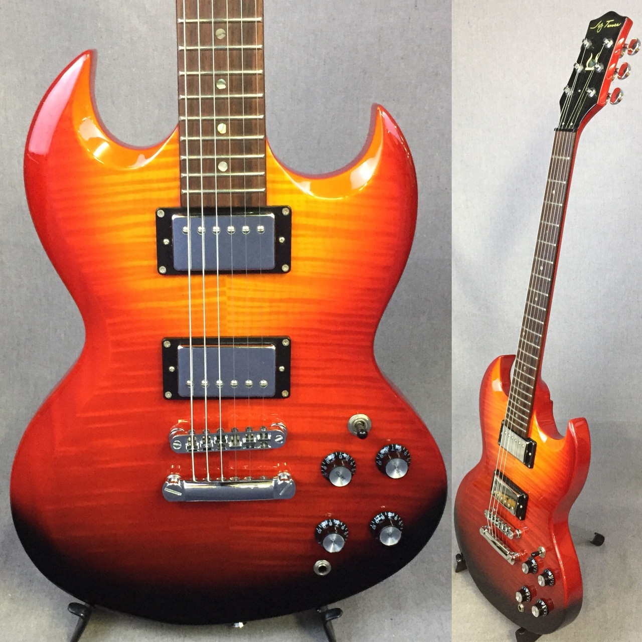 Jay Turser JT-55 Double Cutaway 買取ました デジマートにて￥34,800
