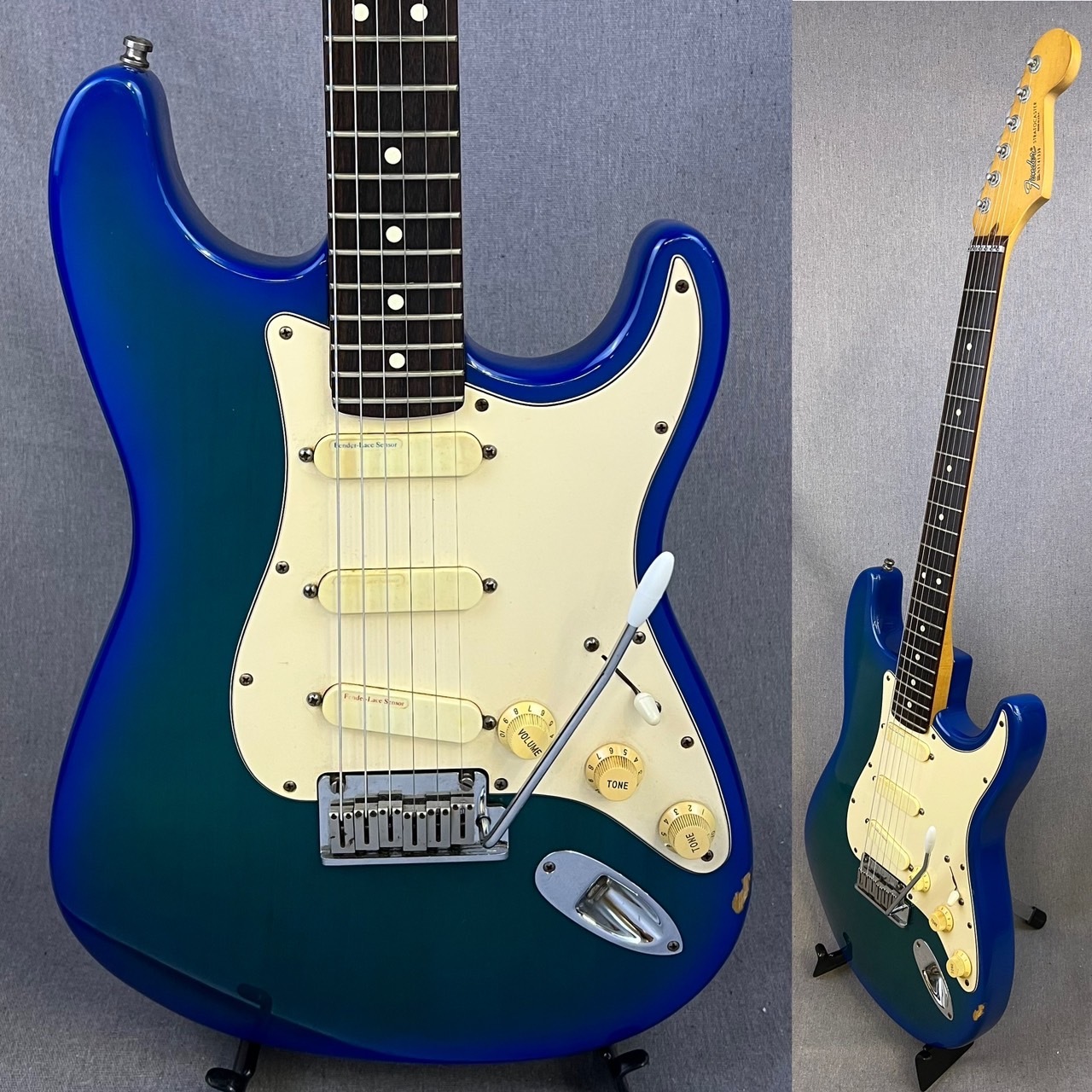 Fender Strat Plus Deluxe BlueBurst 1993年製 買取ました デジマート