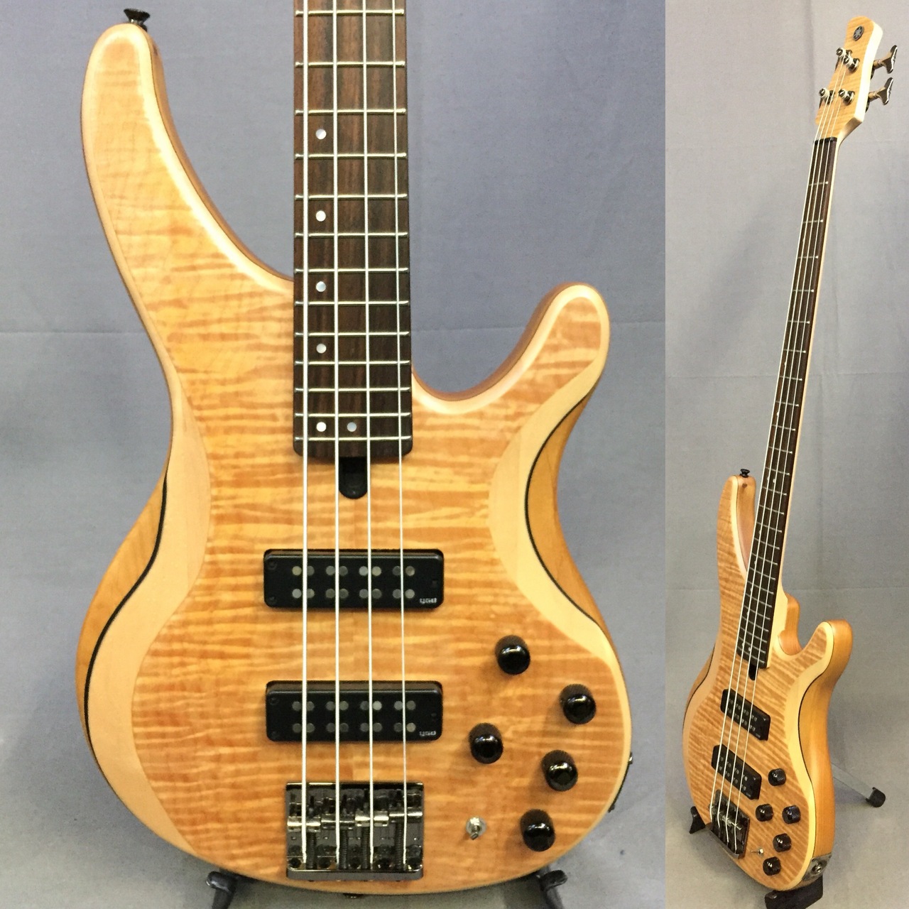 YAMAHA TRBX604FM Natural Satin 4弦ベース 買取ました デジマートにて 