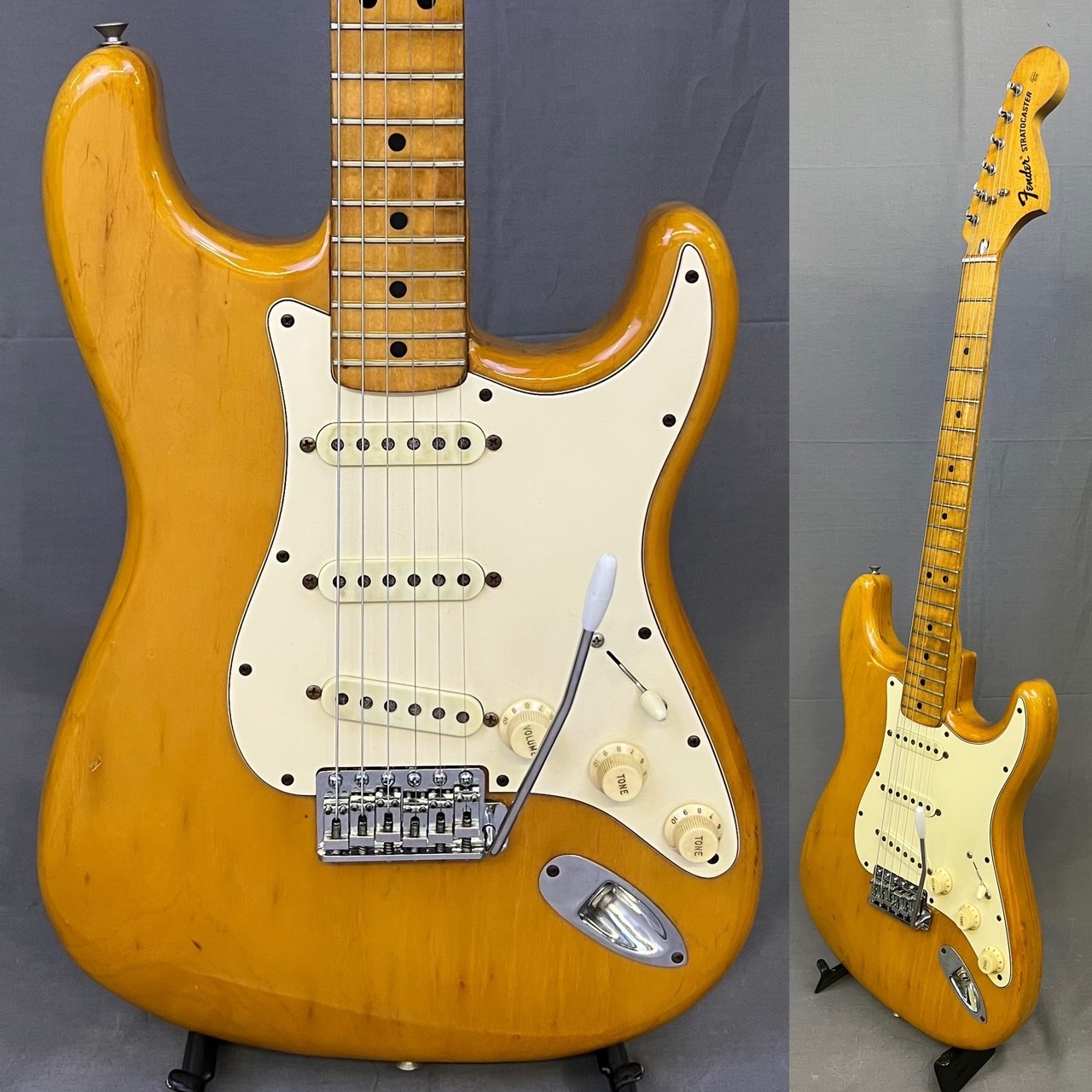 Fender 1976 Stratocaster Natural S/N:571049 買取ました デジマート