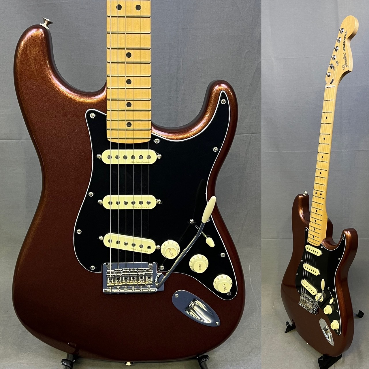 Fender Mexico Deluxe Roadhouse Stratcaster Copper Brown 2019年製 買取ました  デジマートにて￥98,000で販売中！ - 楽器高価買取専門店 高く売るならチバカン楽器 千葉県 江戸川区 葛飾区 江東区 墨田区