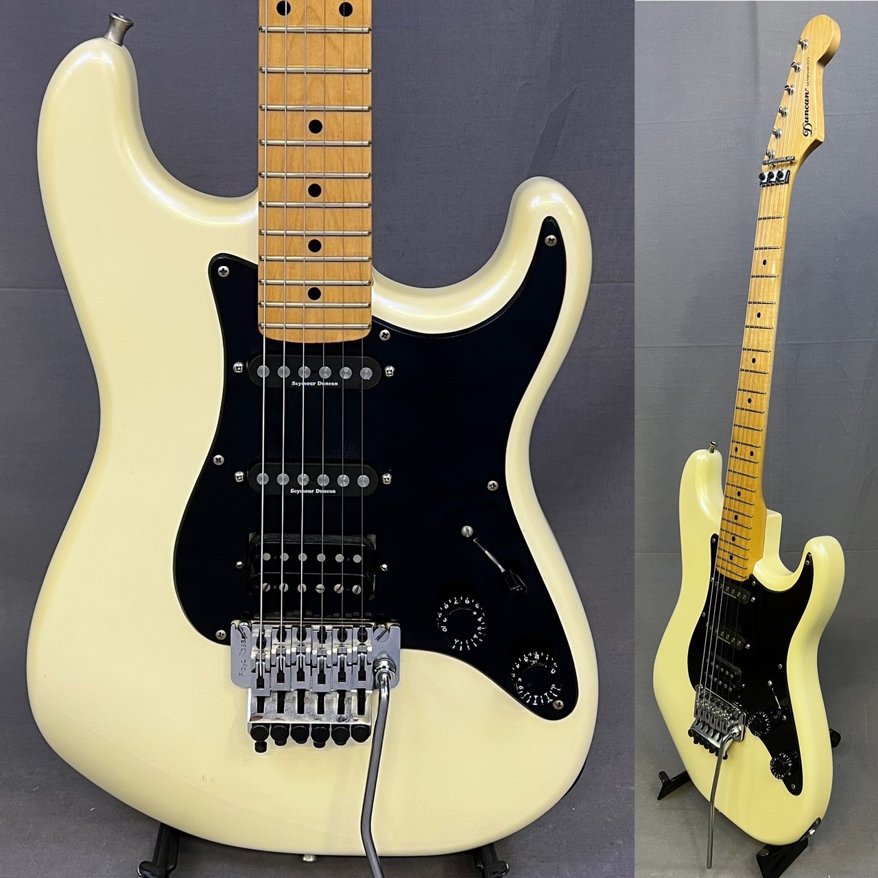 Duncan Yubi Sound Laboratory Stratocaster Type Pearl White Ash body Maple  Neck 買取ました デジマートにて￥228,000で販売中！ - 楽器高価買取専門店 高く売るならチバカン楽器 千葉県 江戸川区 葛飾区 江東区  墨田区