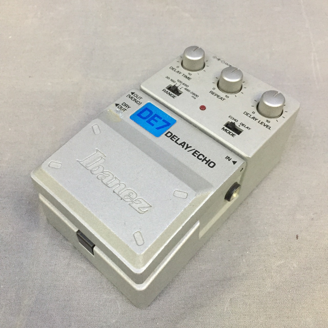 Ibanez DE7 DELAY/ECHO 買取ました デジマートにて￥7,980で販売中