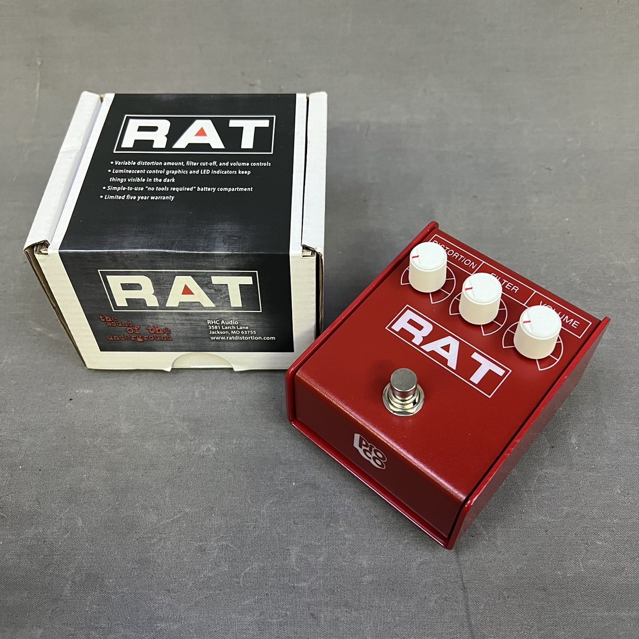 Pro Co RAT 2 RED “IKEBE ORIGINAL MODEL”【限定バージョン】買取まし