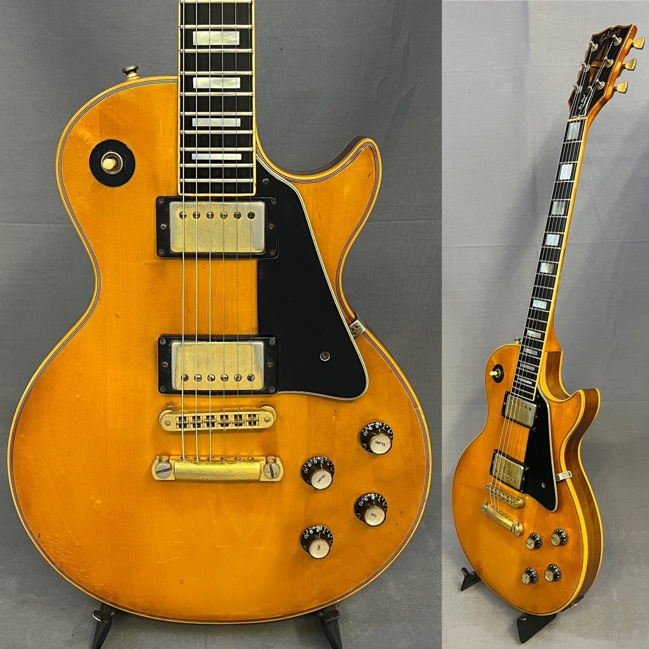 Gibson Les Paul Custom Natural Blonde 1976年製 S/N:00124882 買取ましたデジマートにて¥  698,000で販売中！ - 楽器高価買取専門店 高く売るならチバカン楽器 千葉県 江戸川区 葛飾区 江東区 墨田区