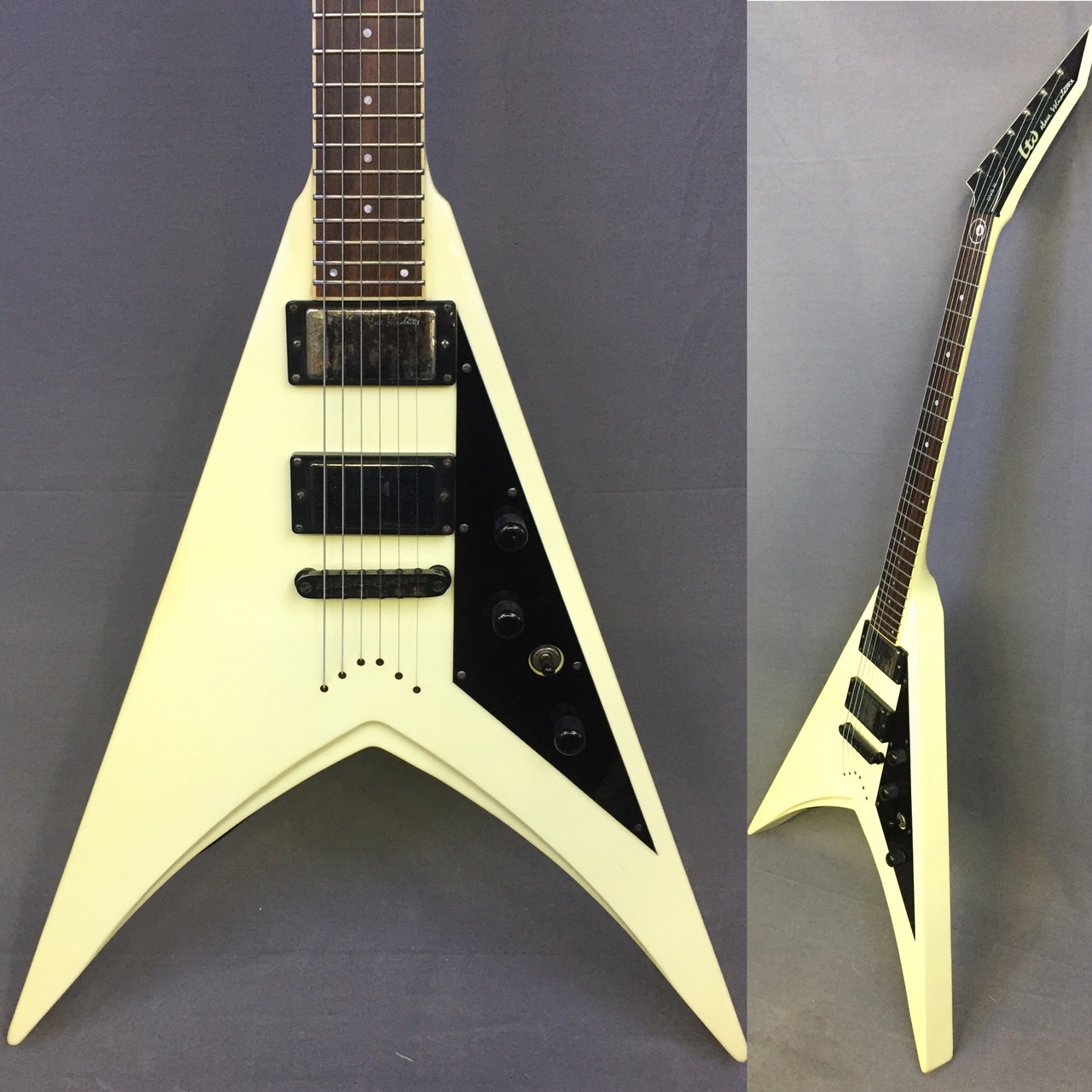 LTD DV8-R Dave Mustaine Signature Model White 買取ましたデジマートにて¥ 88,000で販売中！ -  楽器高価買取専門店 高く売るならチバカン楽器 千葉県 江戸川区 葛飾区 江東区 墨田区