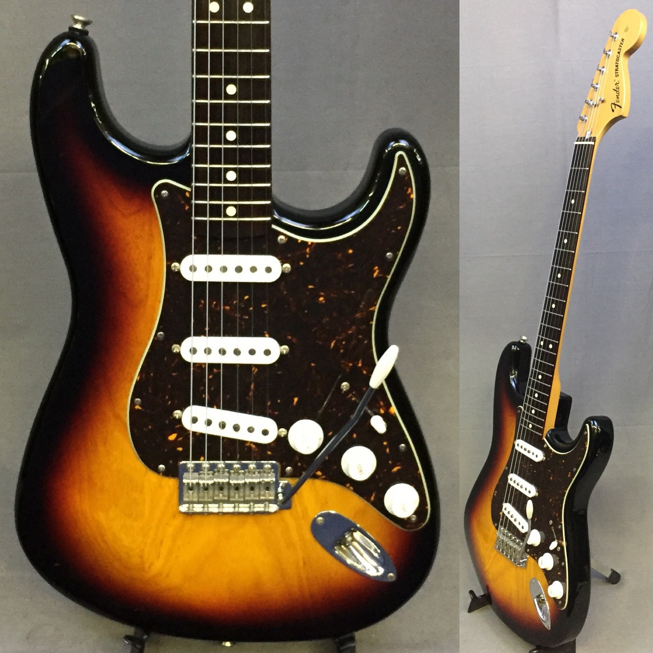 Fender Mexico Classic Series 70s Stratocaster Rosewood 3Color Sunburst 2001 年製 買取ました。デジマートにて￥88