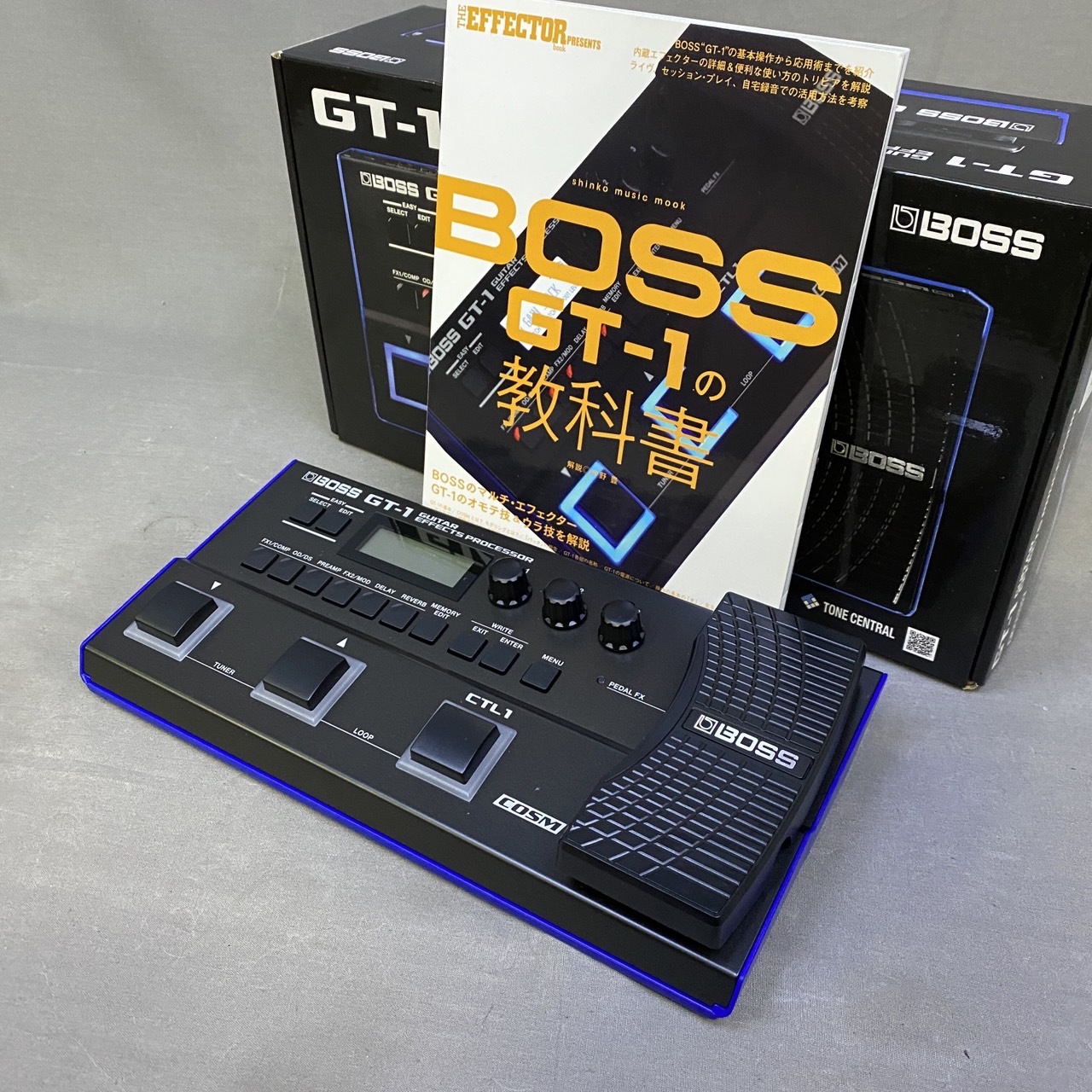 BOSS GT-1 Guitar Effects Processor 教科書付 買取ました。デジマート ...