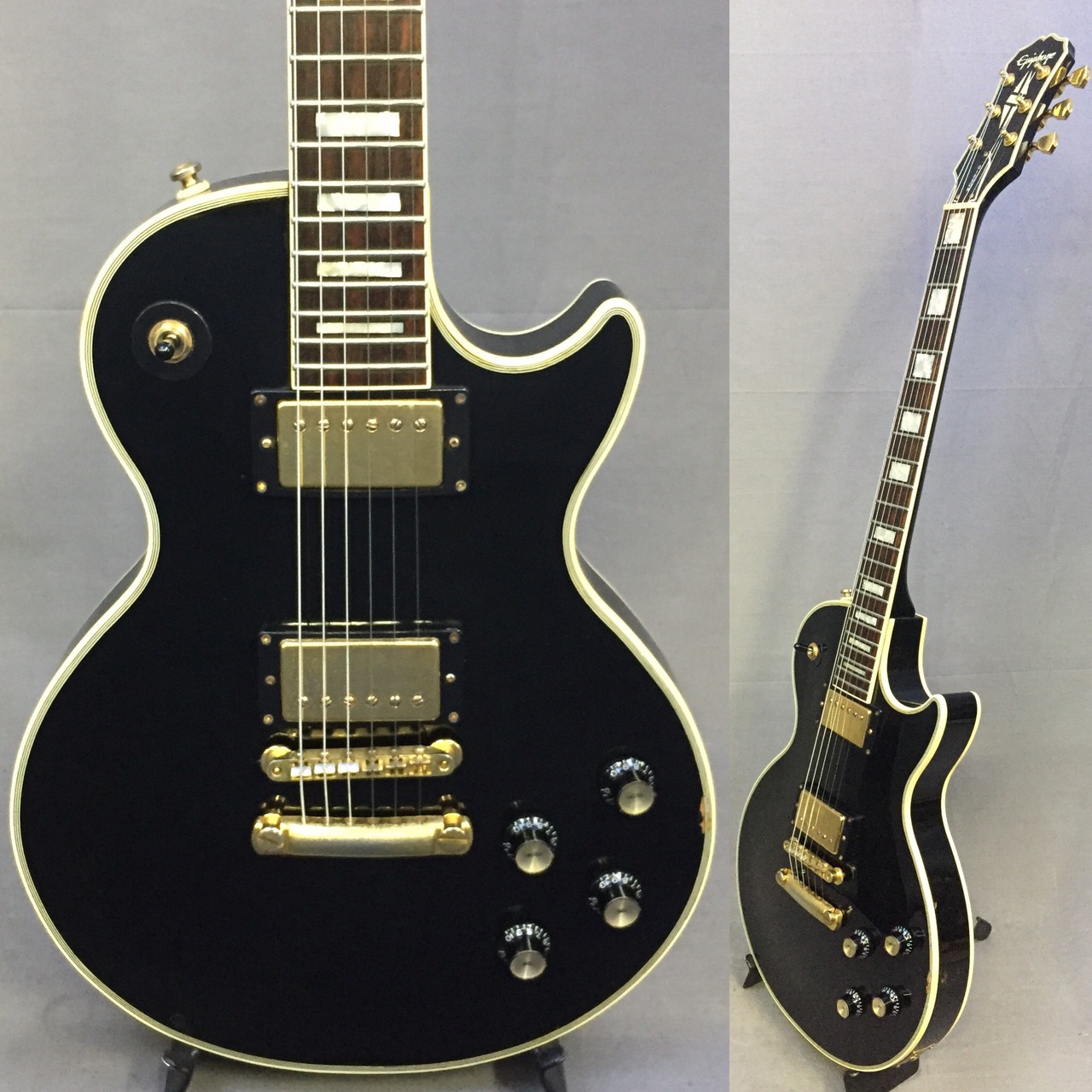 フレットは8〜9割位あります希少 Epiphone Les Paul Custom LQ 日本製