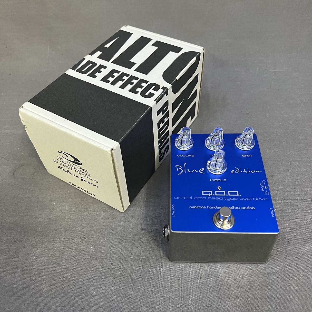 Ovaltone Q.O.O. Blue Edition 買取りました。デジマートにて￥33,000