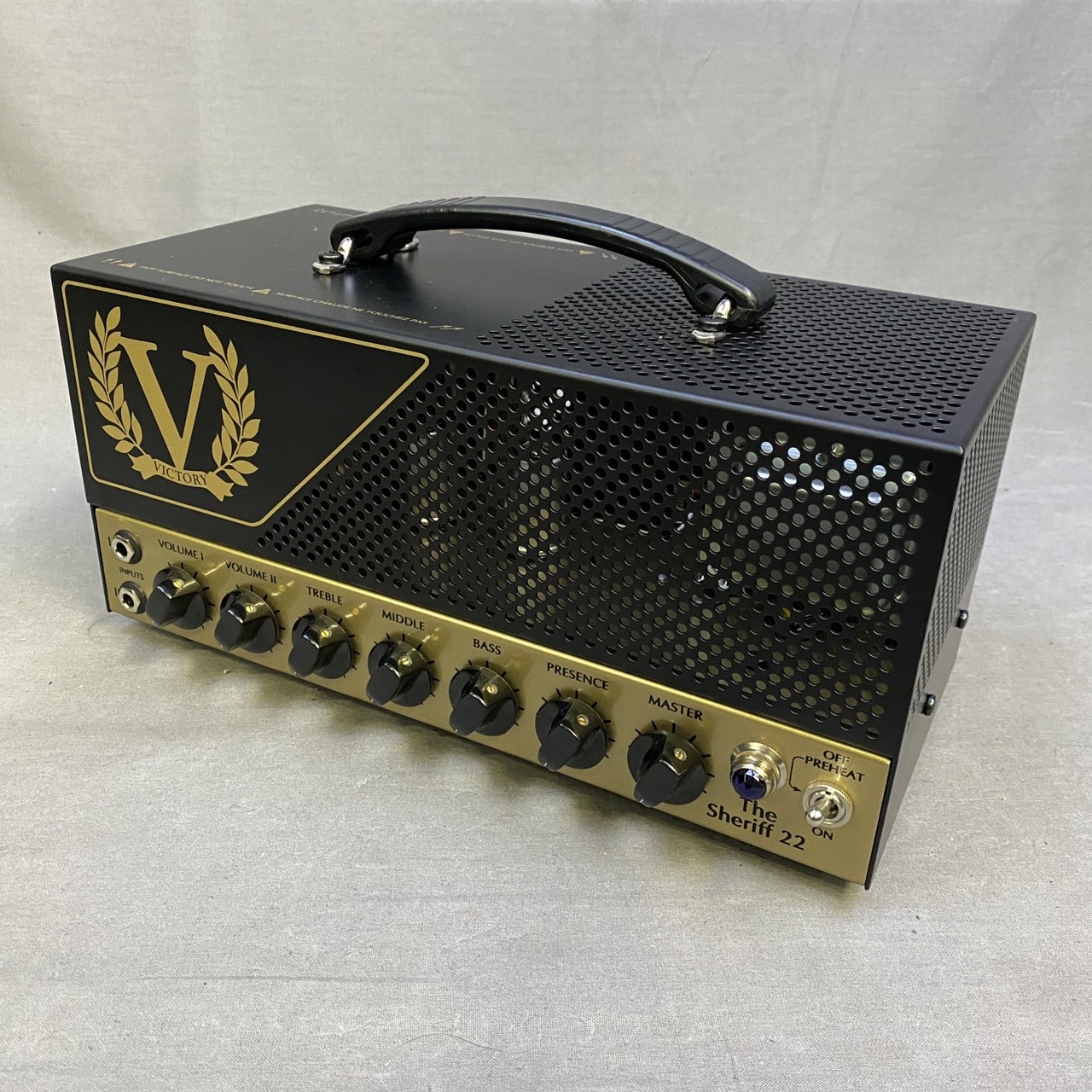 Victory Amplifiers The Sheriff 22 22w HeadAmp 買取りました