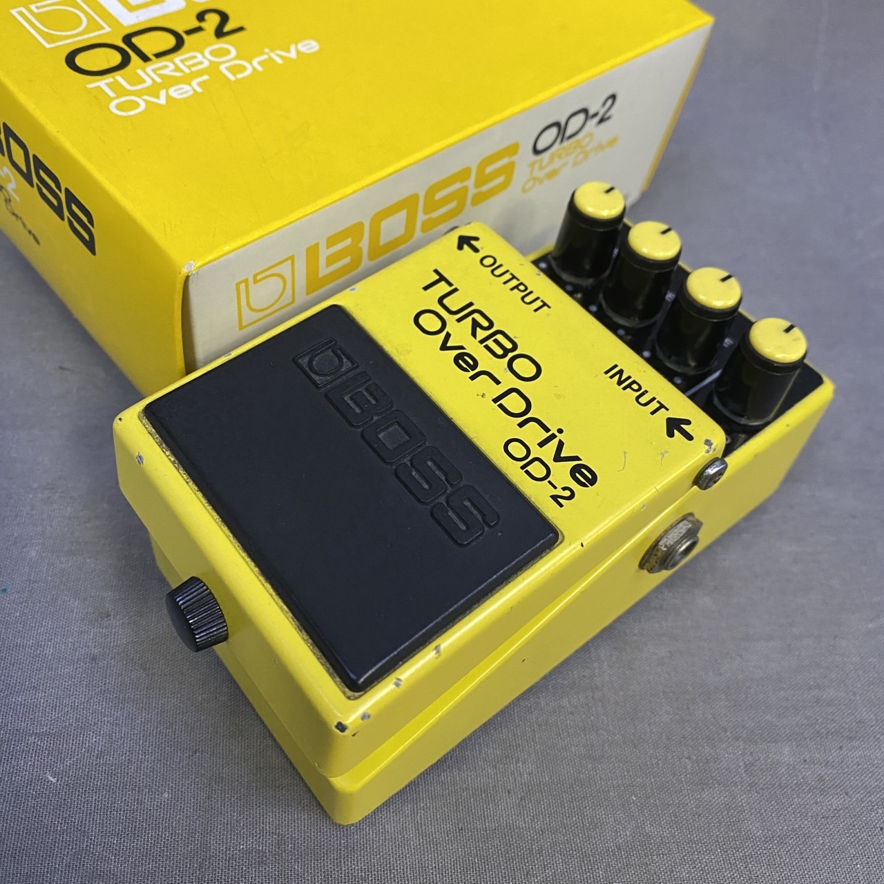 BOSS OD-2 TURBO Over Drive MADE IN JAPAN 1987 元箱 説明書付 買取り