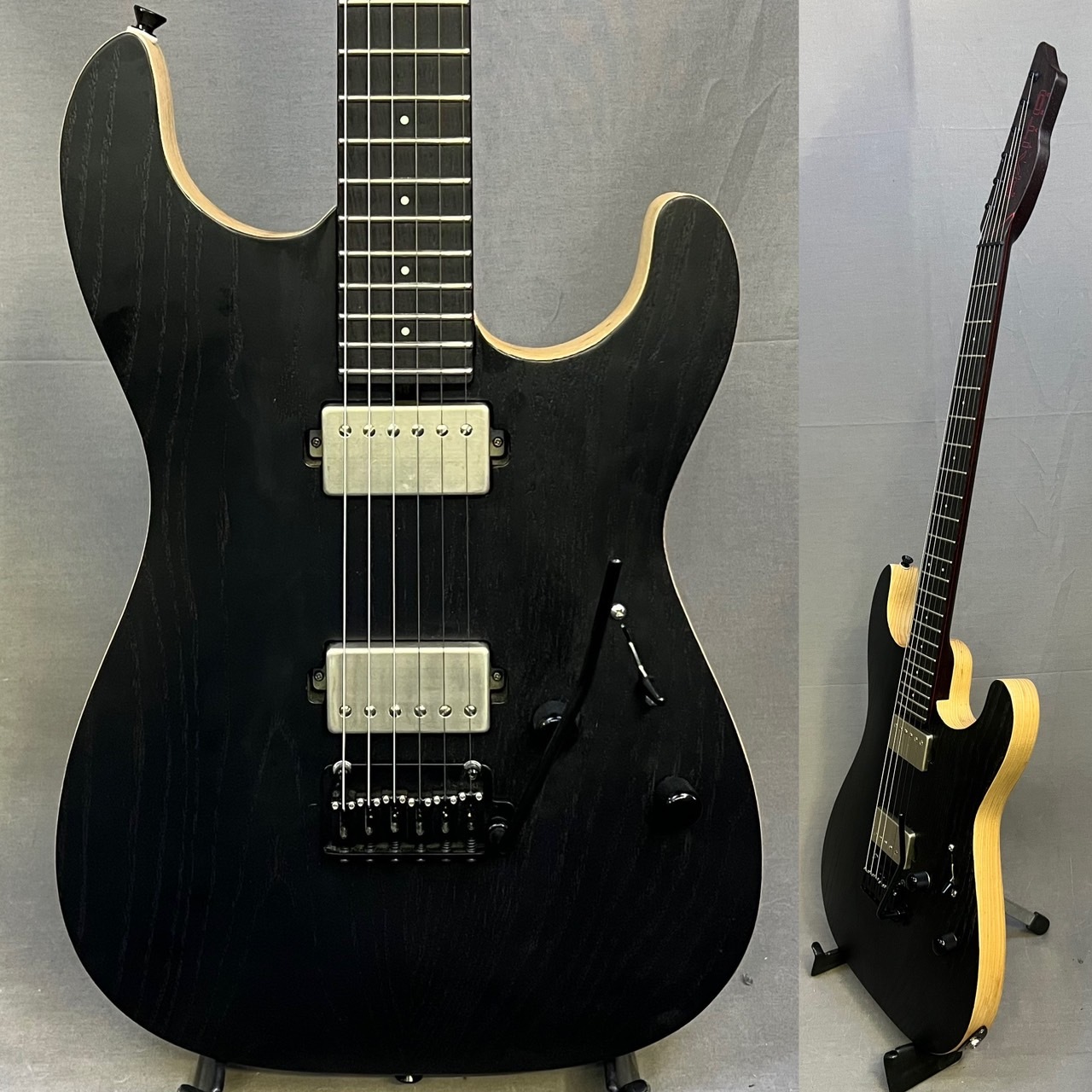 SAITO GUITARS S-622 Extraordinary Wenge Neck Black 買取りました