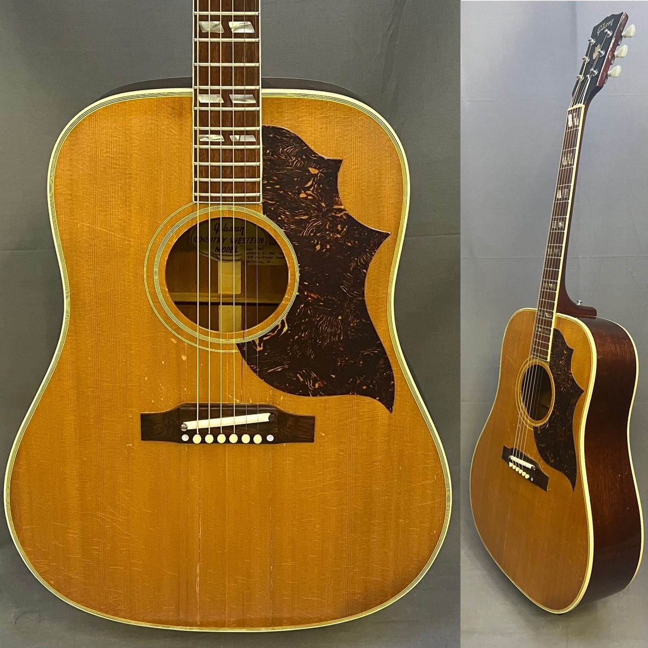 Gibson Country Western 1966年製 S/N:844816 買取りました 