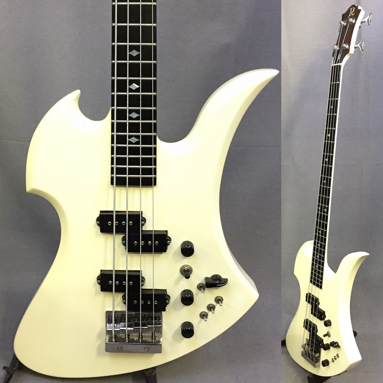 割30%★B.C.Rich★Mockinbird Bass WHITE モッキンバードベース 2008年製★ その他