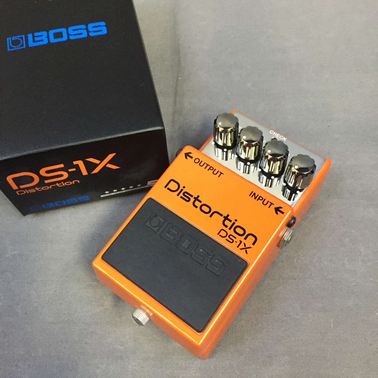 BOSS DS-1X Distortion 買取りました。デジマートにて￥12,800で販売中