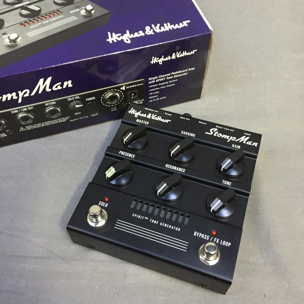 Hughes&Kettner SPIRIT STOMPMAN 買取りました。デジマートにて