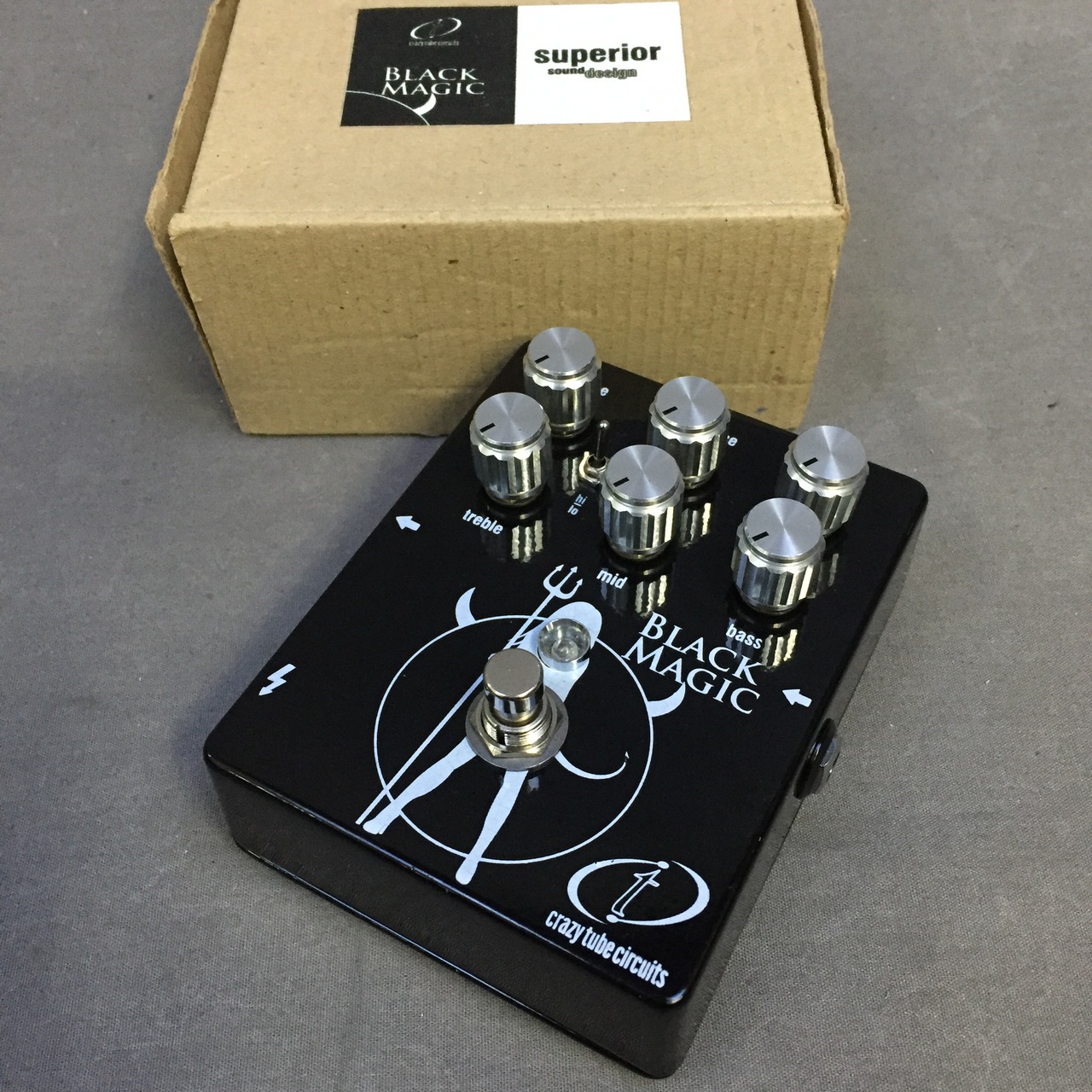 Crazy Tube Circuits　BLACK MAGIC 初代 Crazy Tube Circuits Black Magic 買取りました。デジマートにて