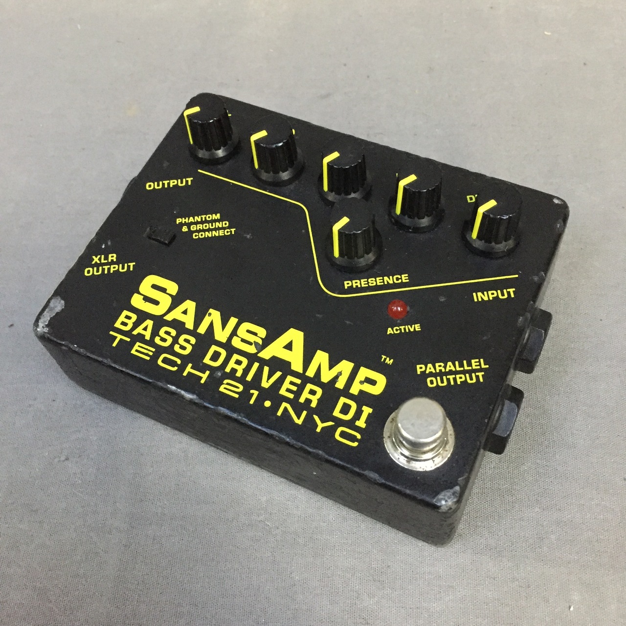 TECH21 SANSAMP BASS DRIVER 初期買取りました。デジマートにて 