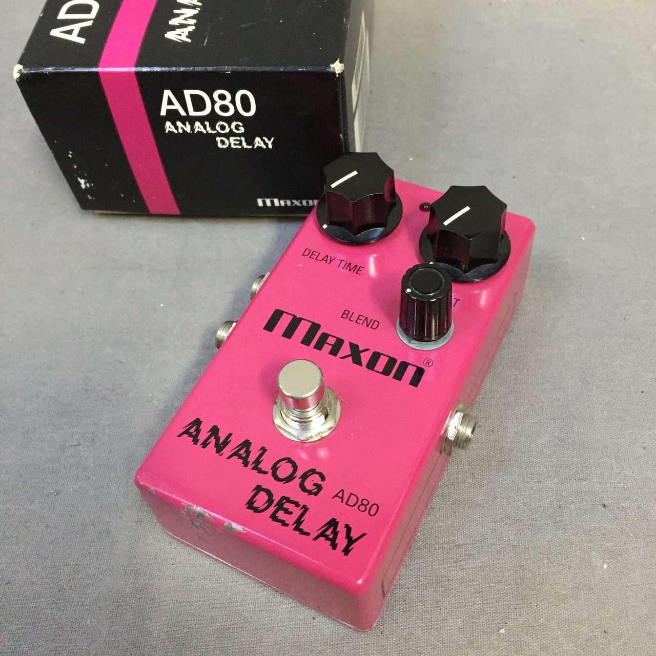 Maxon AD-80 ANALOG DELAY 買取りました。デジマートにて¥ 22,800で販売中！ - 楽器高価買取専門店  高く売るならチバカン楽器 千葉県 江戸川区 葛飾区 江東区 墨田区