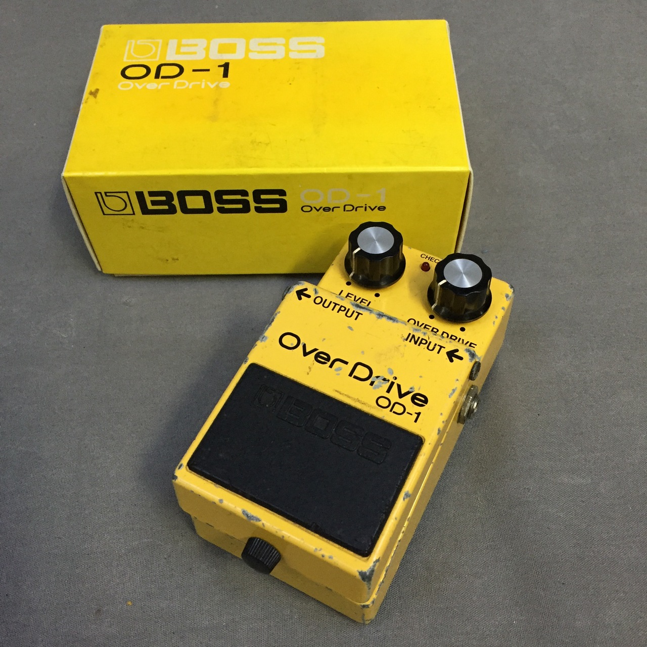 美品】BOSS OD-1 日本製 銀ネジ クアッドオペアンプ - 楽器/器材