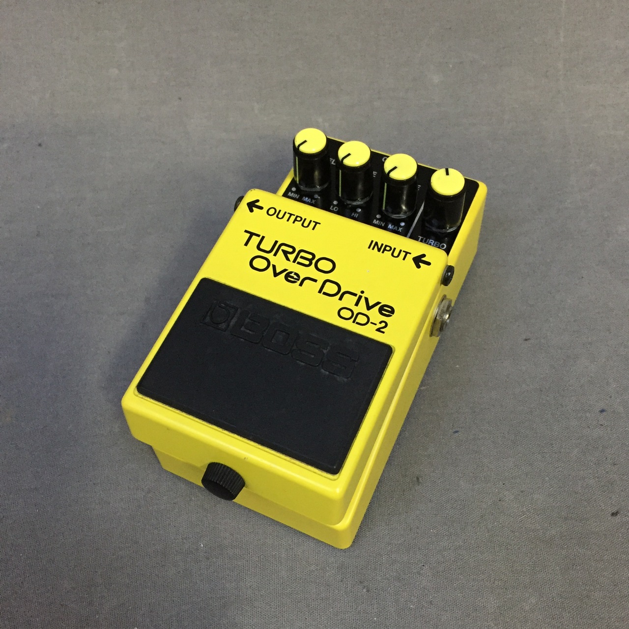 BOSS OD-2 Turbo OverDrive 1988年日本製 買取りました。デジマートに 