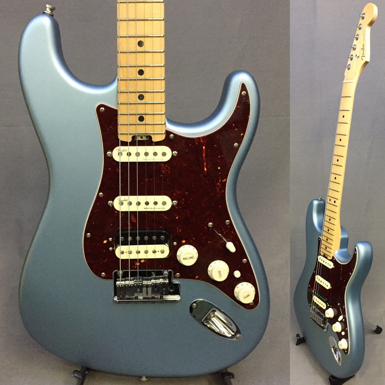 Fender American Elite Stratocaster HSS MN SATN IBM 2018年製買取り 